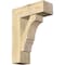 Ekena Millwork Balboa Block Rough Sawn Bracket w/ Offset Brace, Douglas Fir, 8"W x 22"D x 30"H BKT0806X22X30BOA05RDF - alternate 1